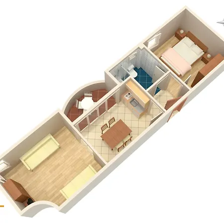 - Diklo 5887b Apartamento *